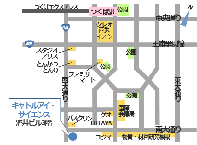 東京オフィスへのアクセスマップ 東京オフィスへのアクセスマップ